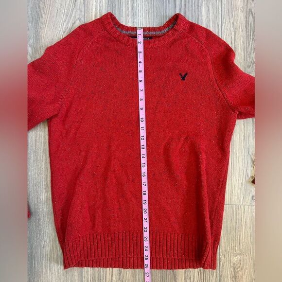 American Eagle Men’s Red Sweater - Picture 9 of 9